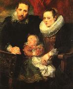 Anthony Van Dyck Family Portrait_5 China oil painting reproduction